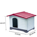 new large dog house house outdoor pet warm plastic without iron door